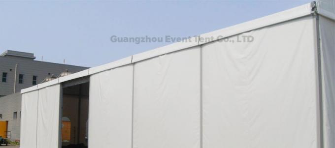 Vorübergehendes Lager strukturiert Lager-Zelt-im Freien Solarfalten-Weiß CER