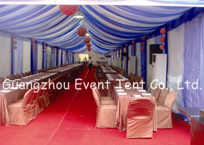 Entfernbares deluxes Hochzeitsfest-Zelt-Hochleistungsgarten Gazebo mit Aluminiumlegierung