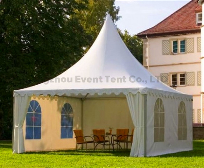 Festzelt-Gartenfest-Pagoden-Festzelt mit klarer Dachglaswand Riss beständigem CER