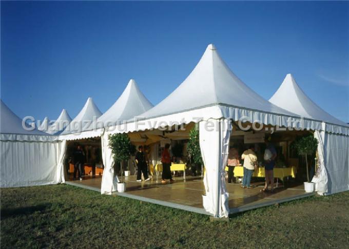 Kampierendes Festzelt ISO-Pagodenfestzelt im Freien mit Dekoration für Ereignis Cerebration