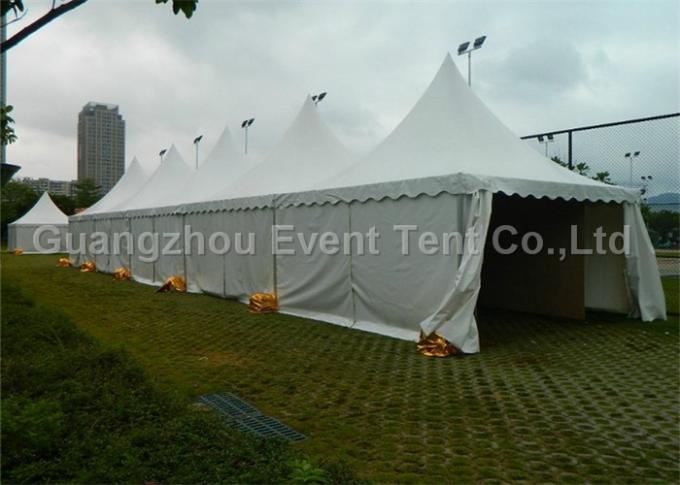 Pagode/gazeboTent mit transparenter weißer Haut, Partei-Überdachungs-Zelt für die Heirat