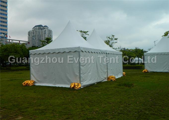 Pagode/gazeboTent mit transparenter weißer Haut, Partei-Überdachungs-Zelt für die Heirat