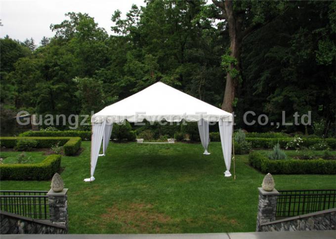 Weißer großer Zelt Handelsgazebo im Freien Hochleistungs-ISO-Bescheinigung für die Heirat
