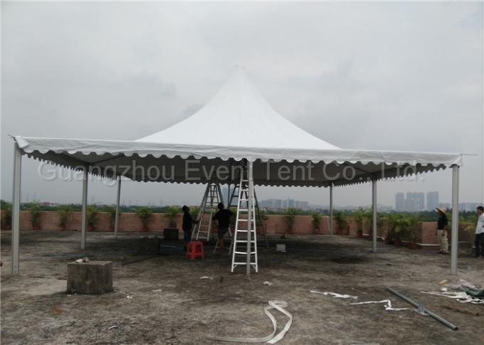 Großes Zelt 850Sqm LuxuspVC im Freien beschichtete Polyester für kampierendes Hochzeitsfest