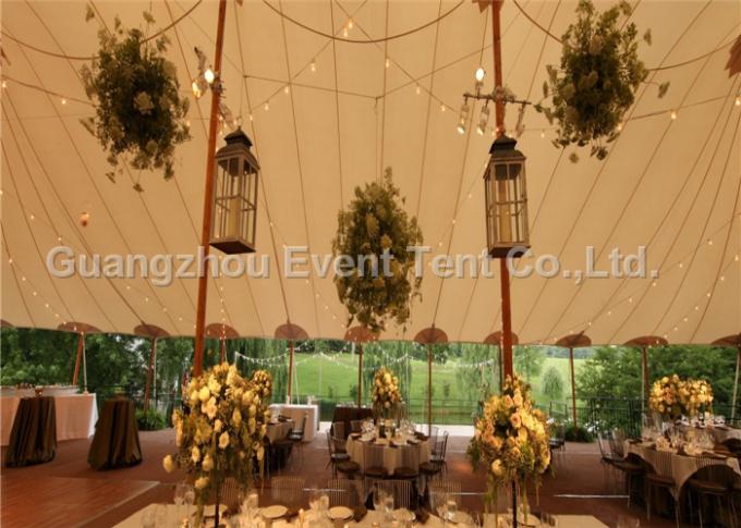 Einfache Installations-Freeform Ausdehnungs-Zelt mit den Hochzeits-Dekorationen wasserdicht
