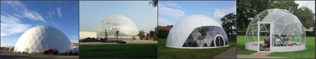 Haus-kundenspezifische Hochzeits-/Ereignis-Zelte der 50m Durchmesser-geodätischen Kuppel mit Glastür