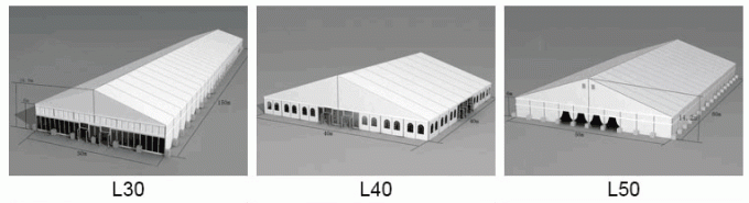 20x30 feuerverzögerndes großes Zelt im Freien, Konferenz/Ausstellung/Messen-Zelte