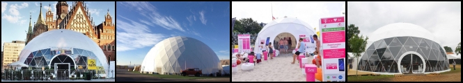Transparentes der halber Bereich-geodätischen Kuppel PVCs Zelt-Ausstellungs-Festzelt im Freien