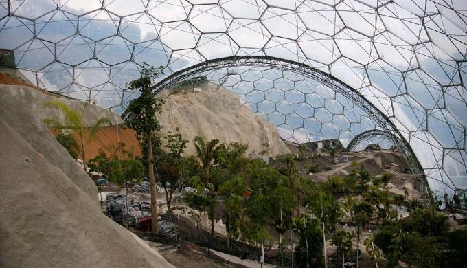 Großes dehnbares Gewächshaus-Zelt der Membran-Struktur-geodätischen Kuppel