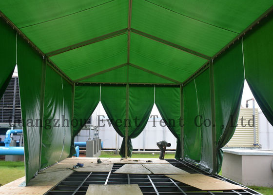 China Feuerverzögernd ein Rahmen-Zelt mit Gewebe-Ziptür für Geschäfts-Show fournisseur