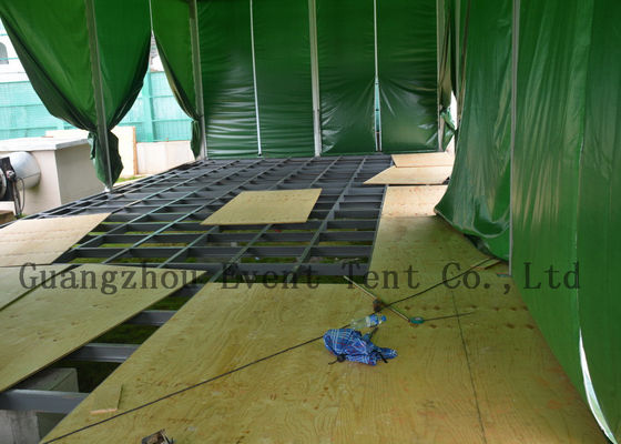 China Stark ein Rahmen-Zelt mit transparentem PVC Windows für Nachtklub-Stange fournisseur