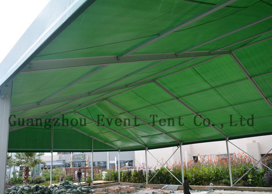 China UV-Beständigkeits-hohe Spitzen-Zelt knallen oben Überdachungs-PVC beschichtetes Gewebe für Hochzeitsfest fournisseur