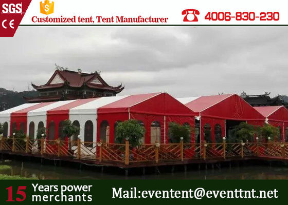 China Berufszirkuszelt Festzelt, kundengebundenes Zelt im Freien mit rotem Dach fournisseur