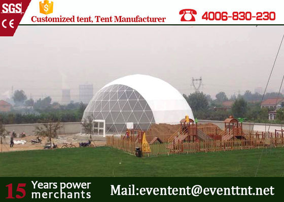 China Einfach bauen Sie große Durchmesser des Hauben-Zelt-45m im Freien mit Stahlkonstruktion zusammen fournisseur
