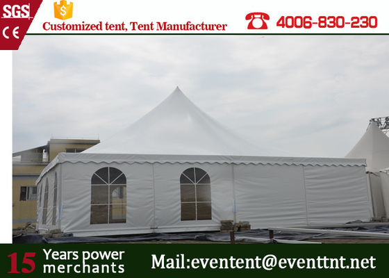 China Transparente Pagoden-geformtes Gartenfest-Festzelt-Zelt für Wirtschaftswerbung fournisseur