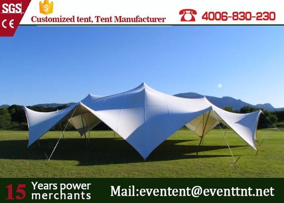 China Modernes Freeform Ausdehnungs-Zelt mit Pulver beschichteten heißes Bad-galvanisierten Stahlrohren fournisseur