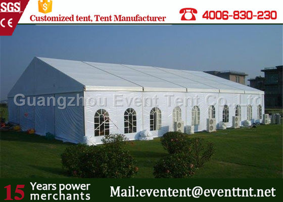 China Kundengebundene riesige Messen-Zeltfestzelt Farbe im Freien optional für Ausstellungs-Ereignis fournisseur