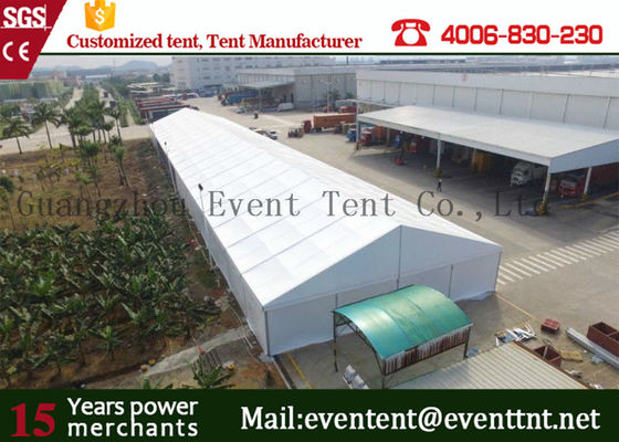 China Ein des im Freien Aluminiumzelt Endlager-Zeltes mit PVC beschichtete Polyester-Gewebe fournisseur