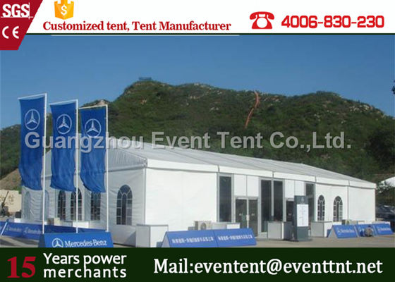 China Kundengebundenes im Freien feuerfestes PVC des Festzelt-großen Zeltes für Car Show-Ausstellungen fournisseur