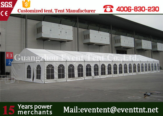 China 20 x 30 Meter zweite Handfestzelt mit Glastüren/Klimaanlage für Ereignisse fournisseur