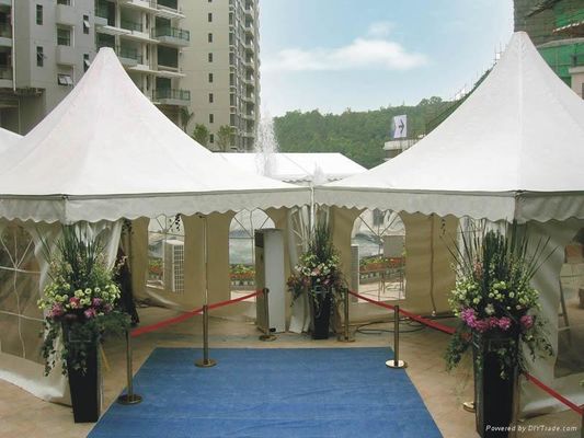 China Luxusaluminiumpagoden-Festzelt Yurt für Ereignisse 84mmx48mmx3mm fournisseur