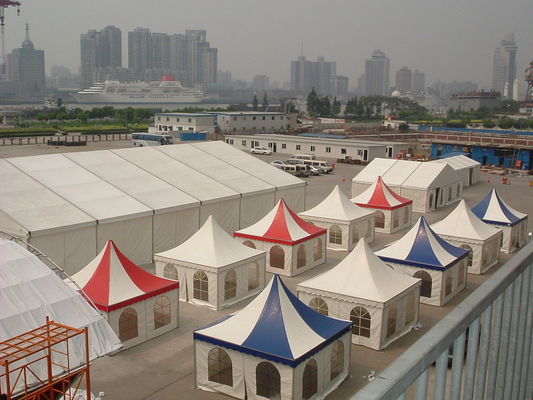 China Pagoden-Hochzeitsfest-beweglicher Überdachungs-Zelt-Export Bahrain des Meter-6x6 fournisseur