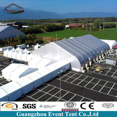 China 25*60m Aluminium-TFS Kurven-großes Zelt im Freien, Wind, der 100km/H lädt fournisseur