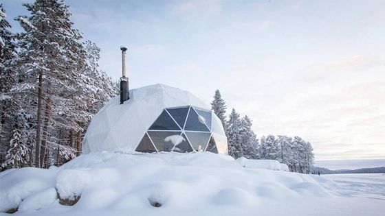 China Snowproof-Winterurlaubsort-Geo-Hauben-Zelt-Iglu-Campingzelte 200 Kg/Sqm fournisseur