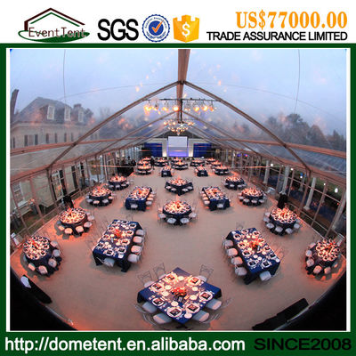 China Enormes 20x50m Hochzeitsfest-Zelt, windundurchlässiges Aluminiumrahmen-Ereignis-Zelt fournisseur