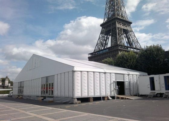 China 30m klare Spannen-rostfreies Lager-Zelt im Freien für industrielle Lagerung fournisseur