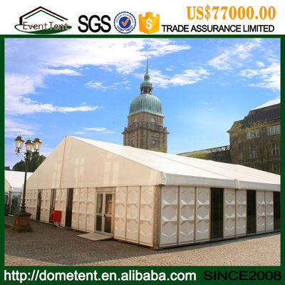 China Vorfabriziertes tragbares Hochzeitsfest-Aluminiumzelt/Lager-Zelt im Freien fournisseur
