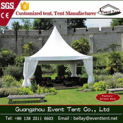 China Kegelförmige hohe Spitzen-Pagoden-Festzelt-Zelte, Hochzeits-Zelt im Freien 5m * 5m fournisseur