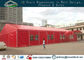 Rotes rahmenhochzeitsfestzelt-Festzeltfestzelt der Farbe 10x40m Aluminium fournisseur
