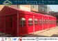 Rotes rahmenhochzeitsfestzelt-Festzeltfestzelt der Farbe 10x40m Aluminium fournisseur