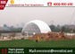 Einfach bauen Sie große Durchmesser des Hauben-Zelt-45m im Freien mit Stahlkonstruktion zusammen fournisseur