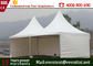 Arabisches Zelt pogada professionelle Überdachung der hohen Spitze 4 x 4m Aluminiumrahmenzelt fournisseur