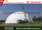 Zelt-Feuer Ratardant der Mode-klares geodätischen Kuppel mit heißes Bad-galvanisierten Stahlrohren fournisseur