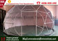 Große Luxusdurchmesser-transparentes Hauben-Zelt des Festzelt-40 für 500+ Menschen Ereignisse fournisseur