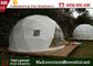 Größtes Zelt für das Kampieren backen die fertigen runden Stahlrohre/Quadrat geformtes Fenster fournisseur