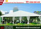 500 Personen-Hochzeitsfest-Zelt kundengebundene UV-Beständigkeit mit weißer Abdeckung fournisseur