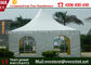 Pagodenzelt Ausstellung 6x6m PVCs im Freien mit PVC-Fensterverkauf fournisseur
