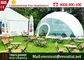 Großes elegantes transparentes Zeltcampingzelt der geodätischen Kuppel für Ereignisse im Freien fournisseur