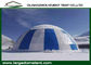 Zelt-Durchmessers 5-30m buntes der PVC-Gewebe-rostfreie geodätischen Kuppel Stahlkonstruktion fournisseur