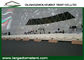 Weißes PVC-Gewebe-geodätisches großes Hauben-Zelt im Freien mit Stahlrahmen fournisseur