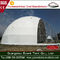 Zelt-Stahlrahmen-Zelt-Durchmesser 4-60m der weißer Riss-beständiger aufblasbarer geodätischen Kuppel fournisseur