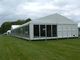 20x25m vorübergehendes Bau-Stahlkonstruktions-Lager-Zelt mit Sandwichwänden fournisseur