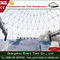 Kundengebundenes Musik-Festival-großes Hauben-Zelt, rostfreies weißes Zelt der geodätischen Kuppel fournisseur