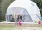Leichtgewichtler PVCs Yurt der 20m Iglu-geodätischen Kuppel 4 Jahreszeit-Zelt mit Stahlrahmen fournisseur