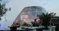 Windundurchlässige Luxus1000 Menschen Geo-Hauben-Zelt-Hochzeitsfest-Zelt mit Stahlrohren fournisseur