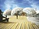 Umweltfreundliche moderne aufblasbare große Hauben-Zelt Sturctural-Hochzeitsfest-Zelte fournisseur
